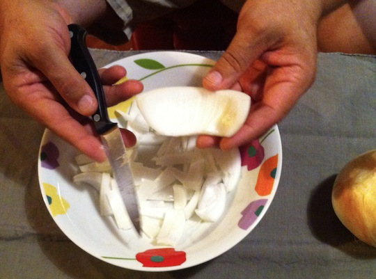 La ensalada de cebolla dulce perfecta